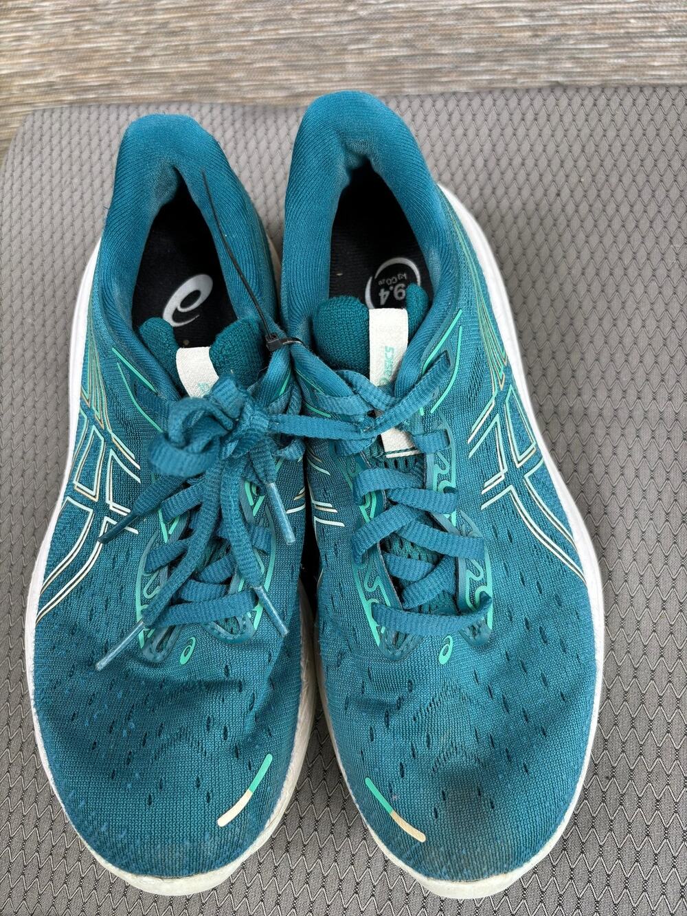 ASICS GEL-Cumulus Shoes Womens Size 7.5 Blue Mesh Running Athletic Sneakers